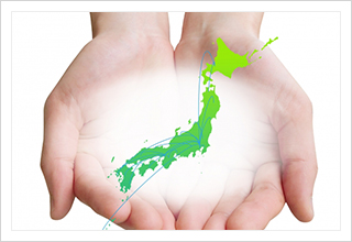 「神戸から全国へ展開」のイメージ